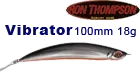 Vibrator Wobbler 100mm 18g