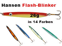 Rügen Küstenblinker Hansen Flash 2020 Meerforellen Blinker 16 Mefo 20 Gramm 