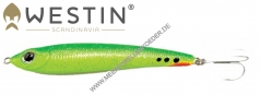 Seatrout Wobbler 84mm 13g C Mee , grün / gelb