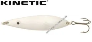 Kinetic Flax 75mm 20g Winter , Pearlweiß