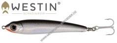 Seatrout Wobbler 84mm 13g Canned Sardine , schwarz / silber