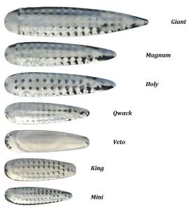 Gladsax ISMO Magnum 150mm grün / silber