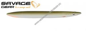 Savage Gear 3D Line Thru Sandeel 110 mm 15 g Matt White Tobis