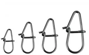 Savage Gear EggSnap Größe S 24 kg , Federstahl Einhänger und großem runden Auge