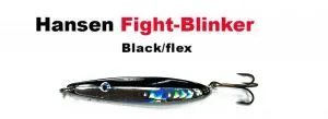Hansen Fight 24g black / flex beschädigt Folie zerkratzt