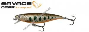 Savage Gear 3D Twitch Minnow 66 mm 5 g Olive Smolt