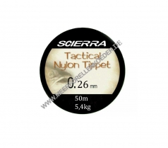 Scierra Tactical Nylon Tippet 0,26 mm 5,4 kg  50m