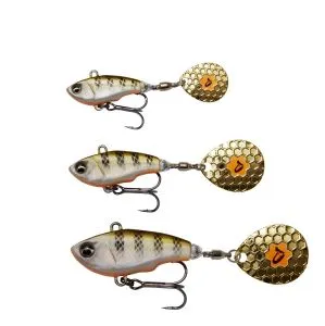 Savage Gear Fat Tail Spin Jig-Spinner 55mm 9g Firetiger