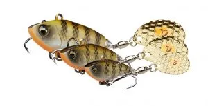 Savage Gear Fat Tail Spin Jig-Spinner 80mm 24g Firetiger