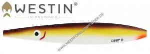 Westin D360° Dictance Inline 80mm 18g Amber