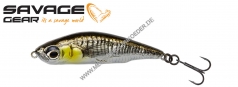 Savage Gear 3D Sticklebait Pencil 55mm 7g  Ayu Green Silver