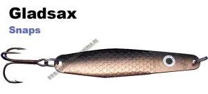 Gladsax Snaps Blinker - 15g - Schwarz / Kupfer