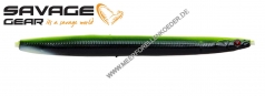 Savage Gear 3D SOFT Line Thru Sandeel 125 mm 20 g  Black Yellow