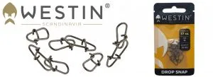 Westin Drop Snap Größe: M 37 kg Black Nickel