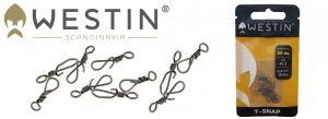 Westin Schnellwechsel T-Snap Größe: 1,5 und 20 kg Black Nickel