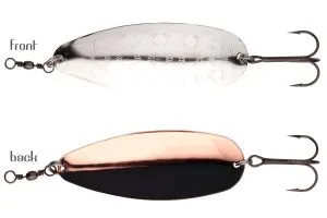 Hansen Namsos Lachsblinker 92mm 45g Kupfer / Schwarz