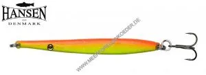 Hansen Silver Arrow SD " Scandinavian Design " 110mm 24g UV Yellow / Orange
