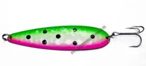 Salmon Star 140 mm Grün / Weiß / Pink mit Punkten