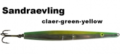 Sandgraevling - Clear-Green-Yellow - 16g