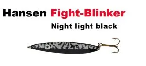 Hansen Fight 15g night light black
