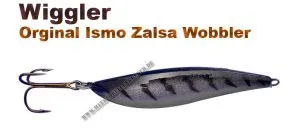 Ismo Zalsa Wobbler 20g Schwarz/Gruen/Silber Tiger