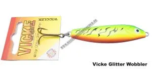 Vicke Wobbler Glitter 15g Feuertiger