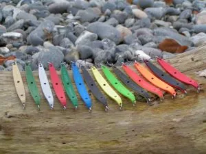 C-Lure Svinger Blinker 88mm 16g gelb / rot