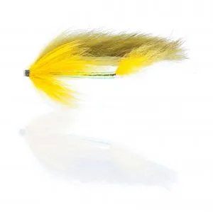 Salmon Zonker Jutland Gr. 0.75'' Olive / Gelb