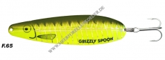Grizzly Spoon Gr. L  140mm schwarz / fluogelb UV