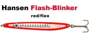 Hansen Flash 30g red/flex teilweise Folie beschädigt !!!