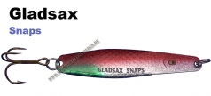 Gladsax Snaps Blinker - 20g - Flex Silber Rot