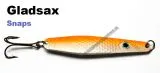 Gladsax Snaps Blinker - 30g - Fluo Orange / Pealwei&szlig;