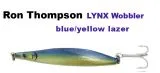 R.T. Lynx Wobbler 103 mm 26 g blue/yellow lazer