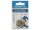 Kinetic Barrel Swivel Scandic Snap - Size 8 / 16kg