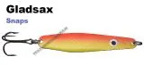 Gladsax Snaps Blinker - 15g - Fluo Rot/Fluo Gelb