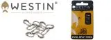 Westin Sprengringe Oval 6mm (4x8 mm) 27 kg Black Nickel