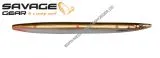 Savage Gear 3D Line Thru Sandeel 135mm 23g Brown Copper Red UV Dots