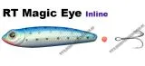 Magic Eye Inline 72mm 16g blue/silver mit schwarzen Punkten