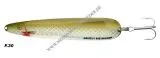Grizzly Big Salmon 150mm weiss silber / olive Tobis