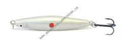 Lawson Bullet Wobbler 80mm 18g Weiss Silber mit rotem Punkt