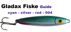 Guide-Wobbler - 20g - cyan - silver - red