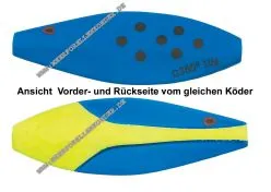 Kinetic / Westin D360° Inline 55mm 10g Sweden , Blau / Gelb