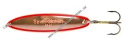 Søvik Sluken Blinker 60mm 14g Silber / Kupfer