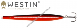 Westin Kongetobis Wobbler 143 mm 27 g Sunrise , rot / schwarz