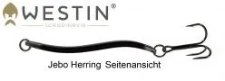 Kinetic Jebo Herring 75mm 18g schwarz / kupfer