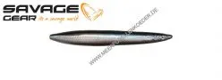 Savage Gear 3D Line Thru Sandeel 85 mm 11 g Black Silver
