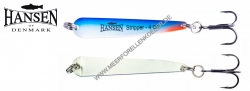 Hansen Stripper SD 50mm 4g Blue Pearl White Achtung !!!! Beschriftung auf der silbernen Seite !!!