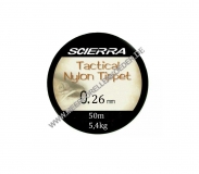 Scierra Tactical Nylon Tippet 0,26 mm 5,4 kg  50m