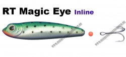 Magic Eye Inline 72mm 16g green/silver mit schwarzen Punkten