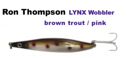 R.T. Lynx Wobbler - 103 mm - 22g brown trout / pink